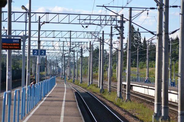 stock image Railway station Kannelyarvi