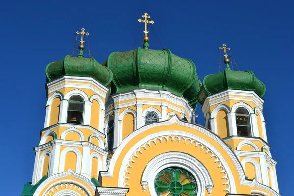 东正教教会在 gatchina — 图库照片