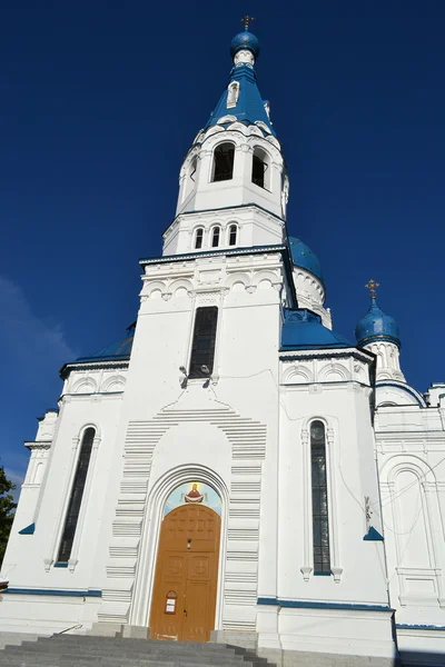 Pokrova Bozhiej Materi's orthodox church — Stock Photo, Image