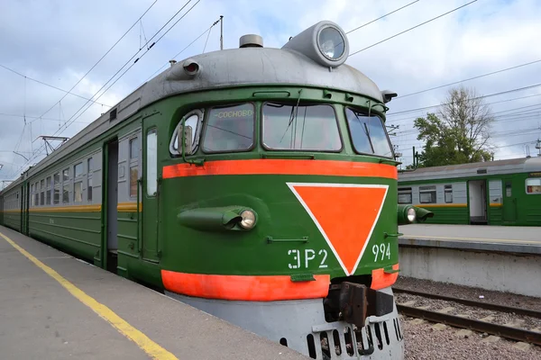 Старі радянські Електропоїзда — стокове фото