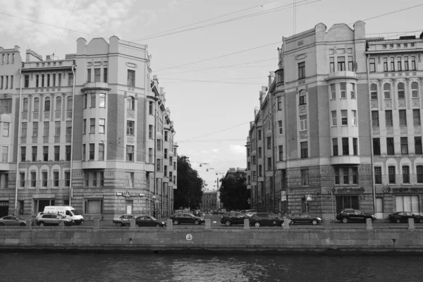 Набережної річки Фонтанки. Санкт-Петербург — стокове фото