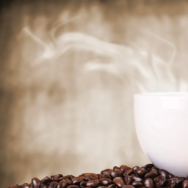 커피콩의 배경 — 스톡 사진