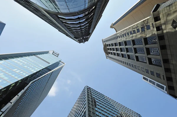 stock image Financial honk konk building