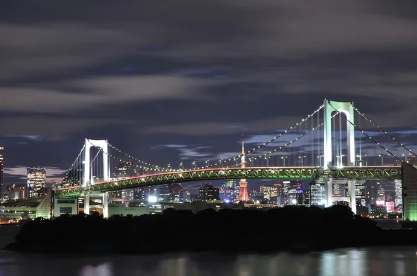 Ponte do arco-íris em Tóquio — Fotografia de Stock