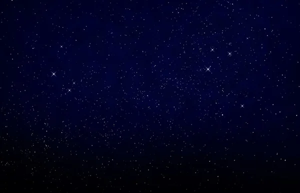 Ein Bild eines hellen Sternenhintergrundes — Stockfoto