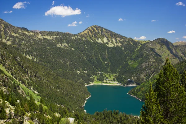 Lake oredon in Franse Pyreneeën — Stockfoto