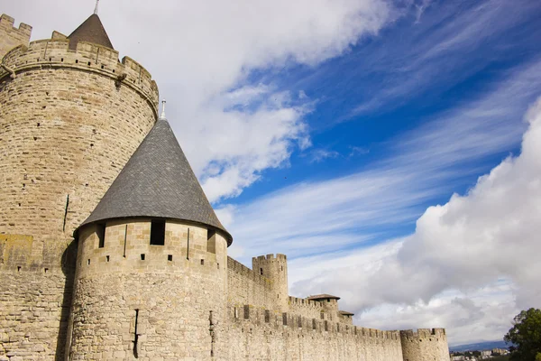 Světového kulturního dědictví UNESCO, Carcassonne — Stock fotografie