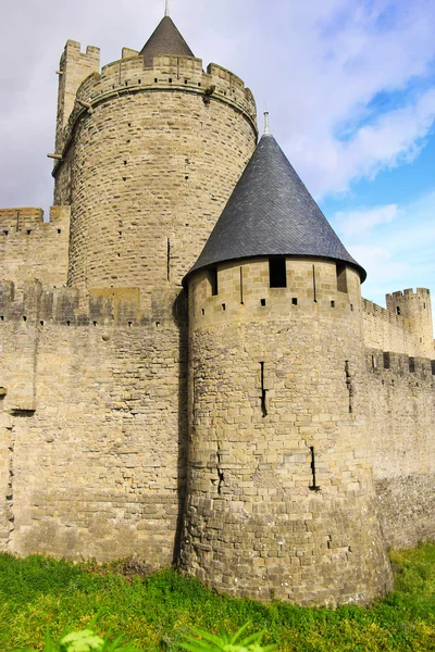 Světového kulturního dědictví UNESCO, Carcassonne — Stock fotografie