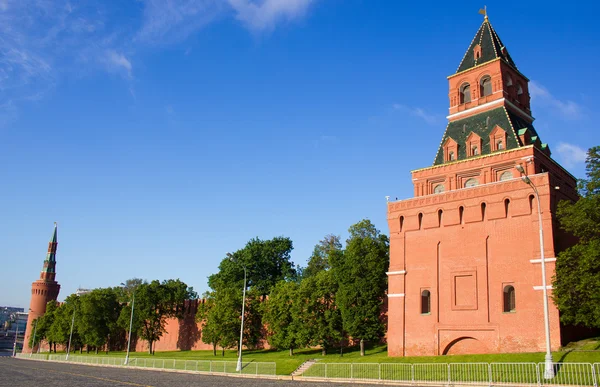 Torens van Kremlin in Moskou — Stockfoto