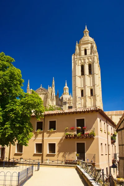 Segovia katedrális — Stock Fotó