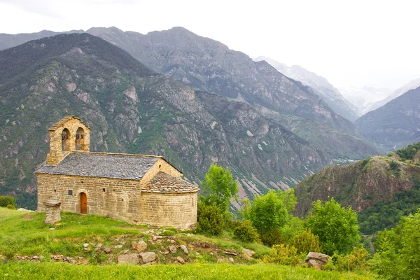 Sant quirc de durro の教会 — ストック写真