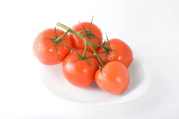 Rode rijpe tomaten — Stockfoto