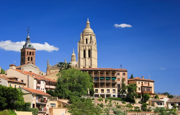 Panoramic view of Segovia — Stock Photo, Image