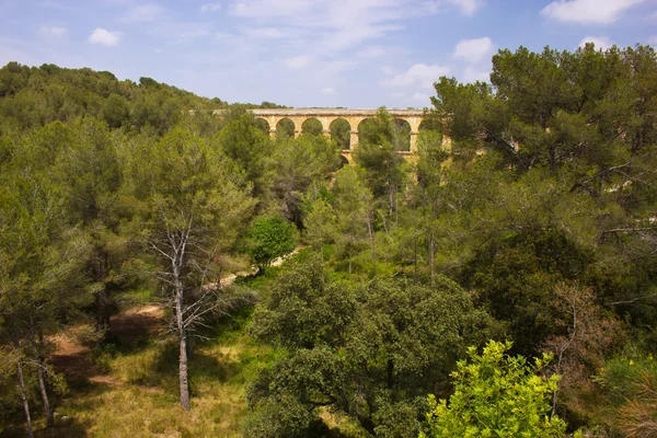 Ρωμαϊκό Υδραγωγείο στην tarragona, Ισπανία — Φωτογραφία Αρχείου