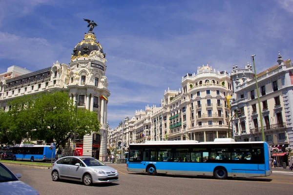 Zentrum von madrid — Stockfoto