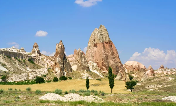 Vulkanische vorming in Cappadocië — Stockfoto