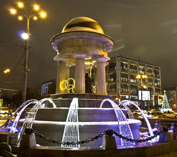Moscou, fontaine électrique — Photo