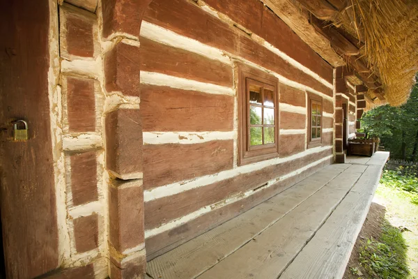 Stary drewniany dom — Zdjęcie stockowe