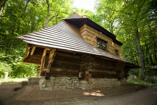 Traditionele houten huis — Stockfoto