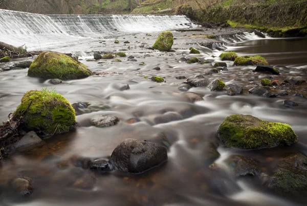 Sötvatten flod i edinburgh - Skottland Royaltyfria Stockfoton