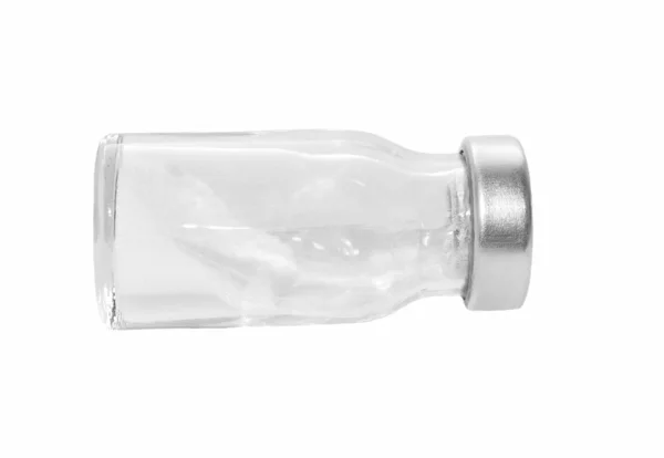 빈 의료 ampoules 흰색 절연 — 스톡 사진