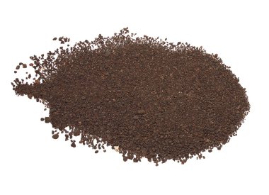 Dirt isolated on white background clipart