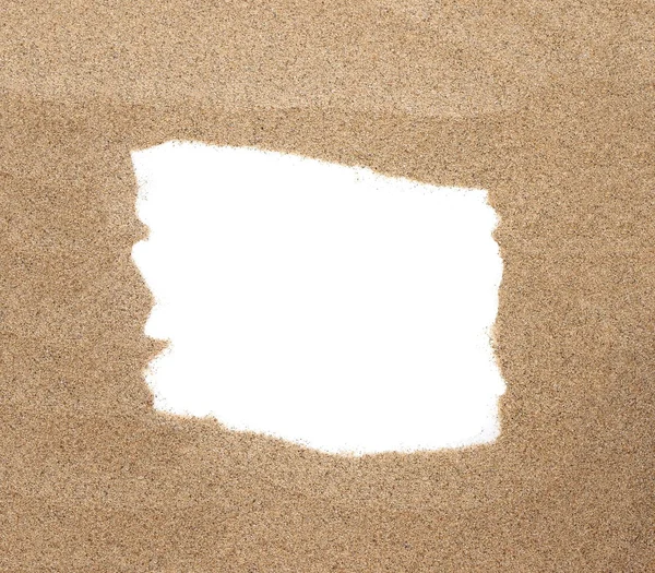 Quadro de areia — Fotografia de Stock