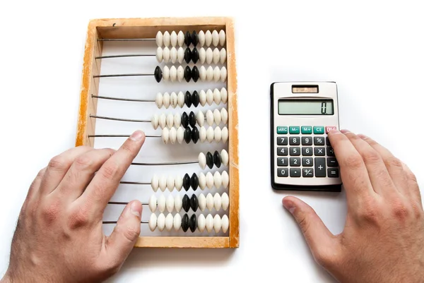 stock image Old abacus