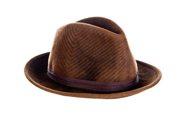 Cappello isolato su fondo bianco — Foto Stock