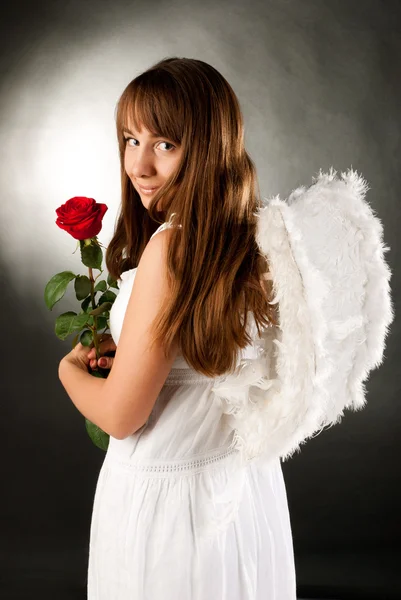 Mulher-anjo — Fotografia de Stock