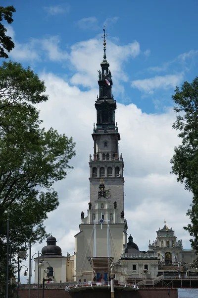 Kościoła na Jasnej Górze w Częstochowie — Zdjęcie stockowe