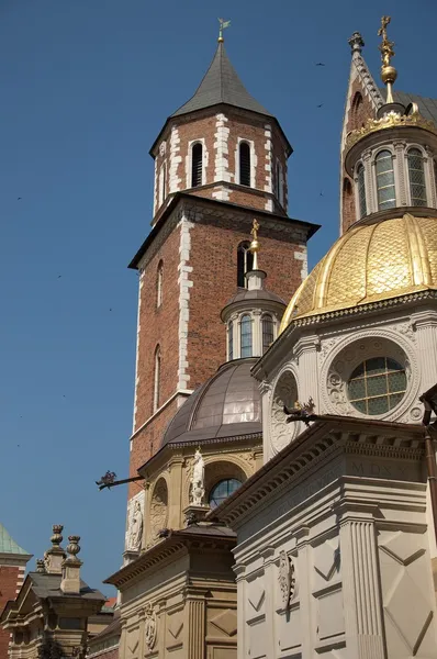 Краківському Вавелі церкви — стокове фото