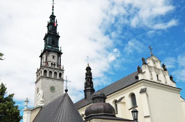 Εκκλησία στην czestochowa — Φωτογραφία Αρχείου