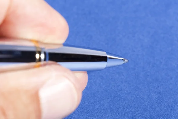 Close up of a pen — Stock Photo, Image