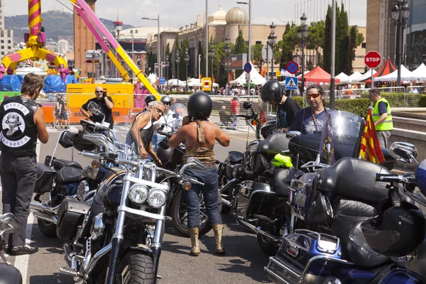 stock image BARCELONA HARLEY DAYS 2012