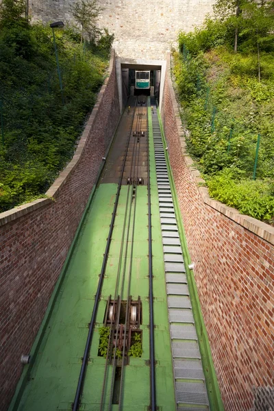 Praag kabelspoorweg — Stockfoto