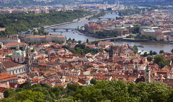 Praha panoramatická — Stock fotografie
