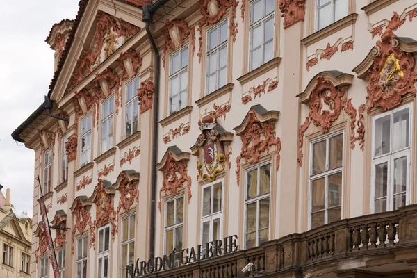 Byggnaderna i Prag — Stockfoto
