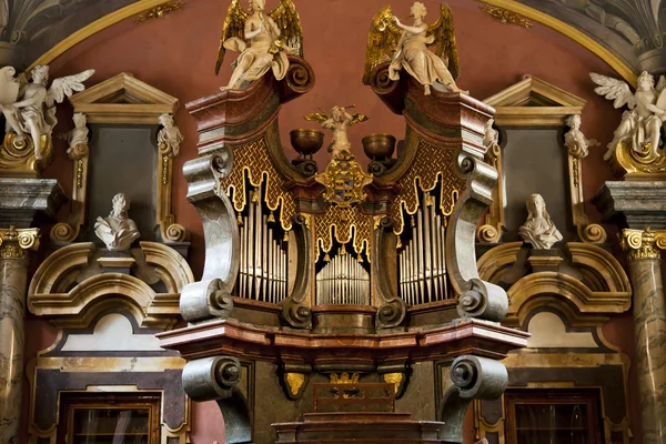 Música de órgano antiguo — Foto de Stock