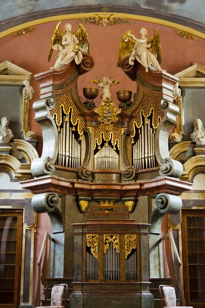 Oude orgelmuziek — Stockfoto