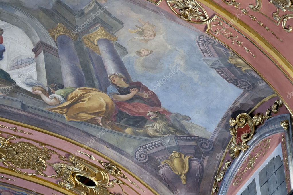 Ceiling paintings Stock Photo by ©edu1971 11865427