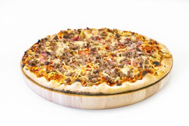 Pizza cheese steak clipart