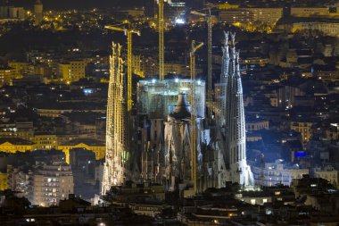 Sagrada familia barcelona İspanya