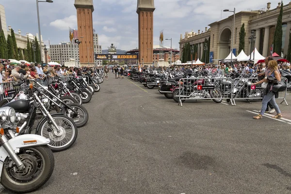 Barcelona Harley napok 2012 — Stock Fotó