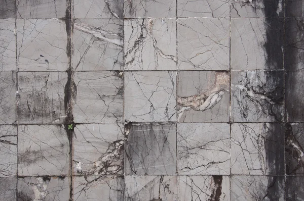 Old cracked marble stone tiles — Stock Photo, Image