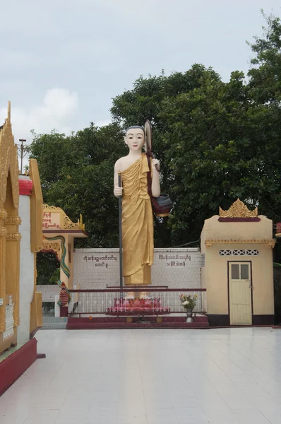 Estatua de buddha en la república de la unión de myanmar —  Fotos de Stock