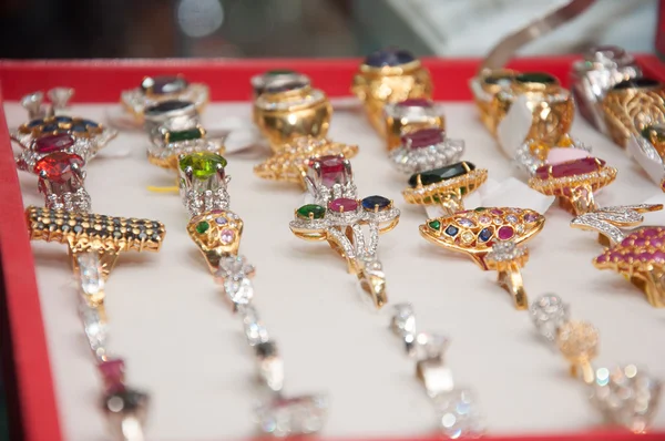 Jewel rings — Stock Photo, Image