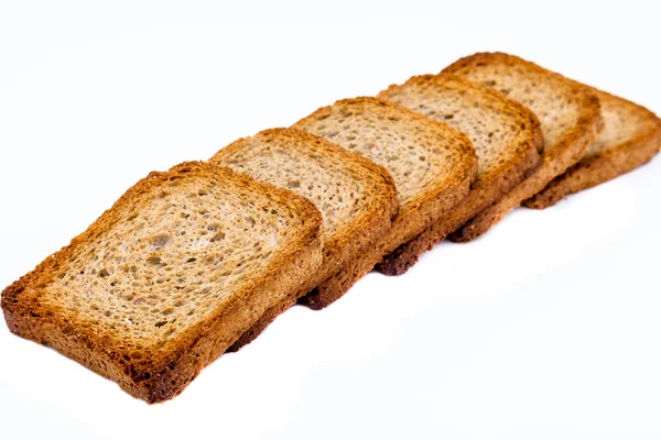 Кусочки тостов — стоковое фото