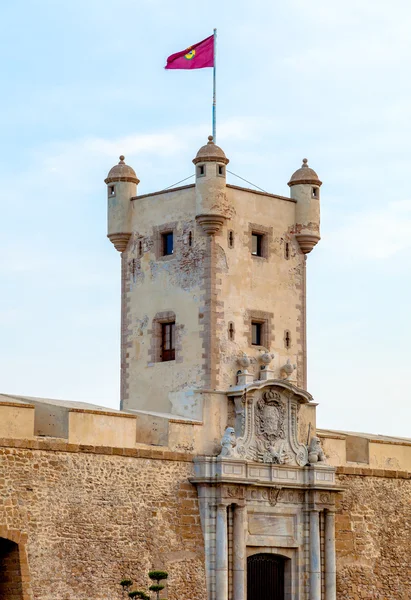 Cadiz, İspanya dünyanın kapıları — Stok fotoğraf