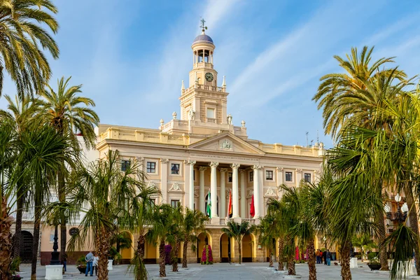 Városháza, Cadiz, Spanyolország — Stock Fotó
